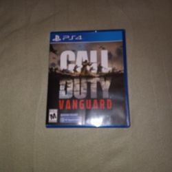Cod Vanguard PS4 $55 Obo