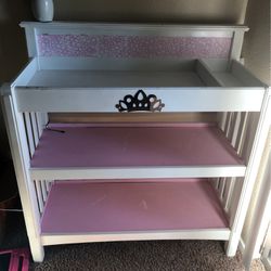 Baby Girl Changing Table 