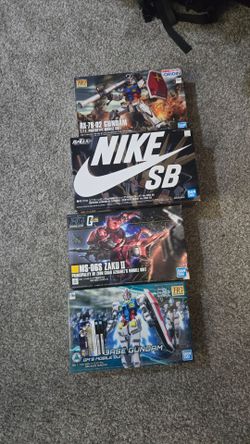Gundam hg kits lot of 4