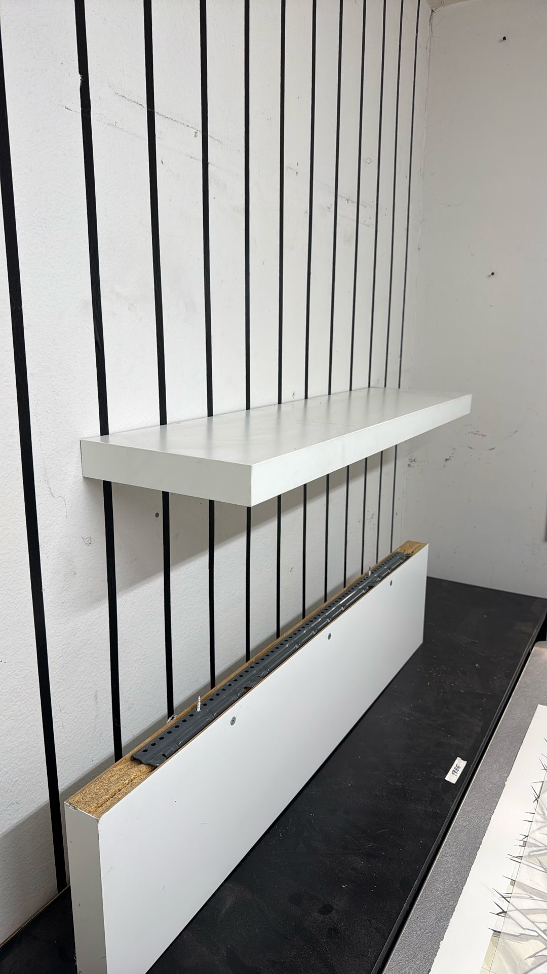 IKEA Floating Shelves (2) White