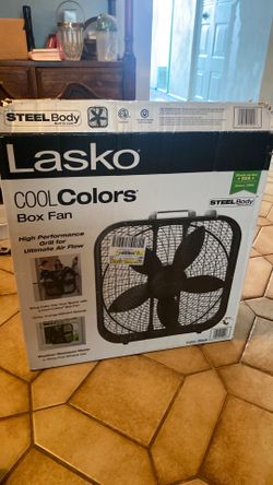 Lasso Cool Colors box fan