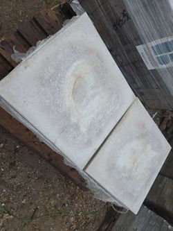 20"X20" CEMENT STEPPING PAVERS $10 EACH PIECE (2" INCH THICK CONCRETE PAVERS)