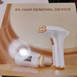 IPL hair removal device