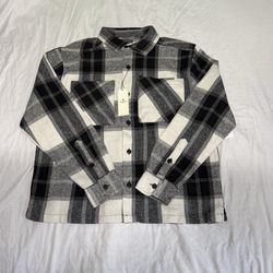 New Men’s Saints Studio Flannel Shirt