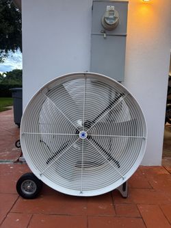 Schaefer Garage Drum Fan - 36’’