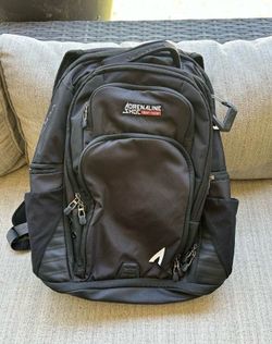 Vertex Black Viper Computer Backpack CUSTOM w Adrenaline Shoc Logo