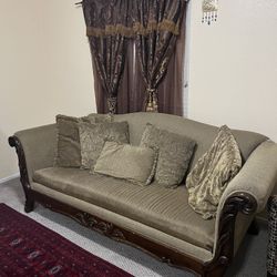 Sofa, Loveseat, & Chair with Coffee Table 