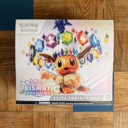 Pokemon TCG Prismatic Evolutions ETB