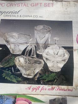 4pc Crystal Gift Set