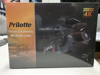 4K Dash Cam - 3 Channel