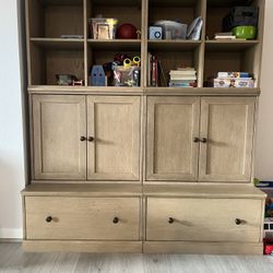 Pottery Barn Kids Cameron 2×3 Wall Storage System – White (Gently Used)