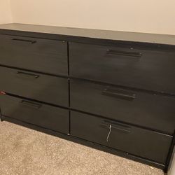 Black Wood Dresser