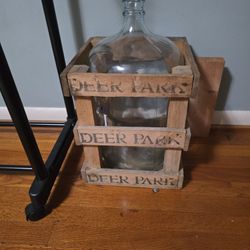 Water Jug With Crate  35.00 