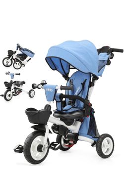 Baby toddler tricycle push handle 8 in 1