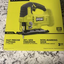 RYOBI ONE+ 18V Cordless Jig Saw (Tool Only) New 