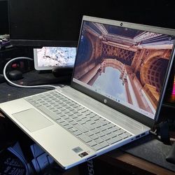 Silver HP Pavilion