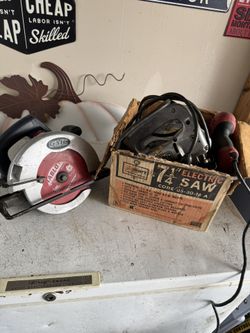 (CHECK DESCRIPTION) Corded Vintage Power Tools