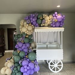 Balloon Garland / Candy Cart