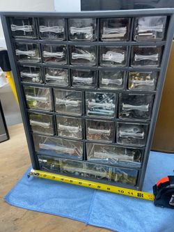 LOADED MISC HARDWARE ORGANIZER