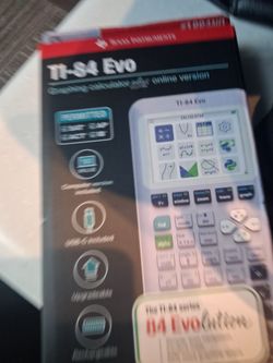 New Sealed TI-84 EVO Graphing Calculator 80$ OBO
