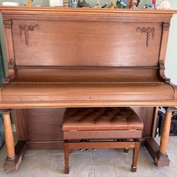 Upright Grand Piano (antique)