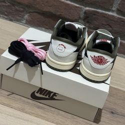 Jordan 1 Low x Travis Scott Toddler 10C