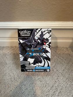 Pokemon Black Bolt Booster Bundle