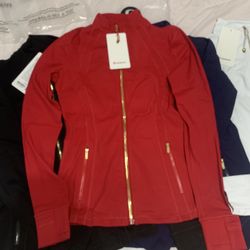 Red Gold Lululemon Jacket