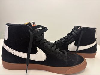 Nike Blazer Mid Black Gum sz 10.5 mens