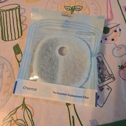Cheerble Pet Fountain Replacement Filter – Model CDT01 – New