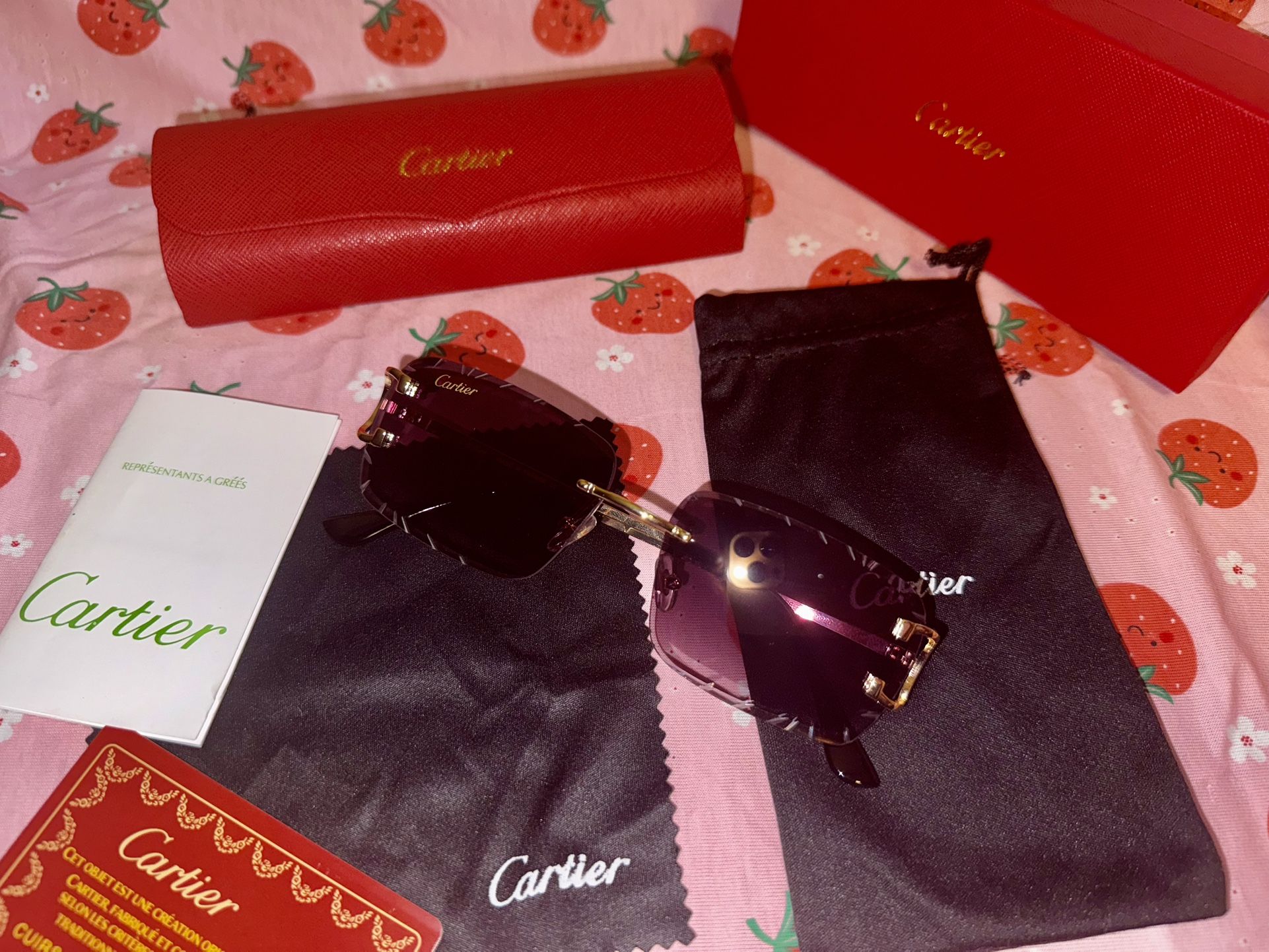 Cartier black Sunglasses