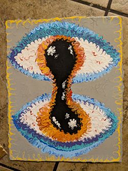 Eye melt painting