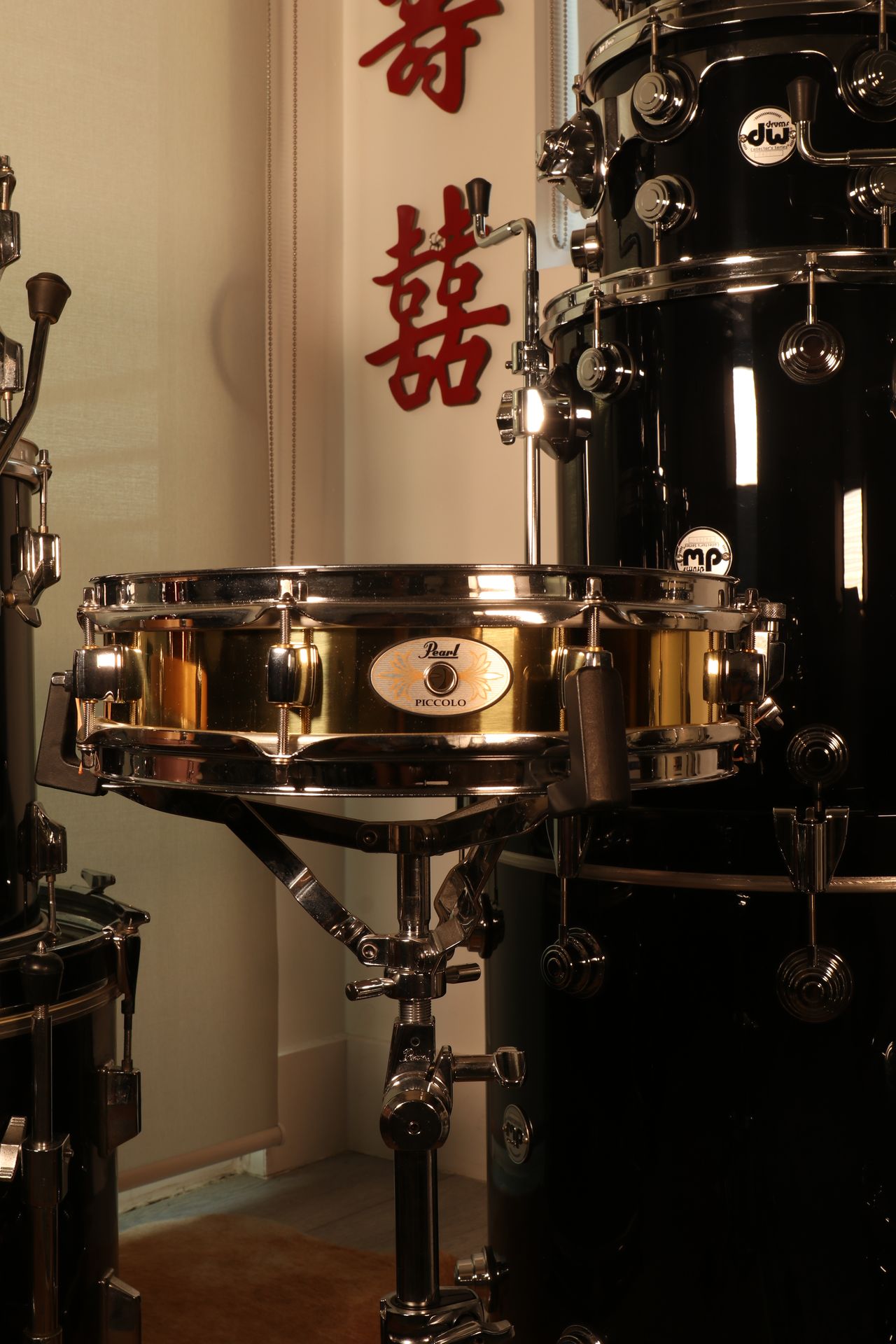 Pearl 3”x13” Brass Piccolo Snare Drum