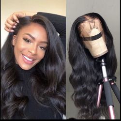 Lace Frontal Human Hair Wig Body Wave And Water Wave 