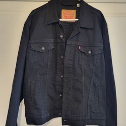 Men LEVIS BLACK DENIM JACKET