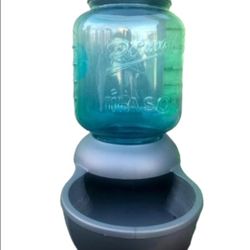 Petmate Replenishing Mason Jar Pet Water Bowl