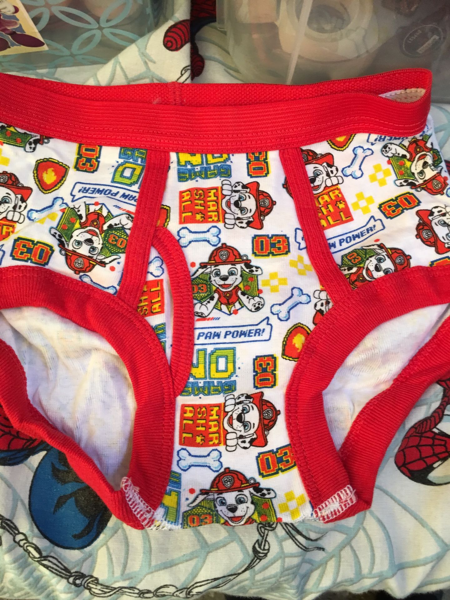 Ropa interior para niños