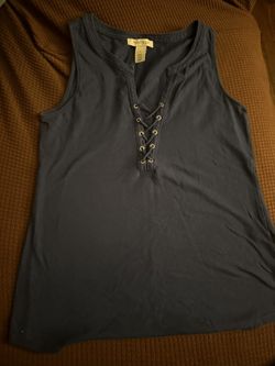 Blue White House Shirt