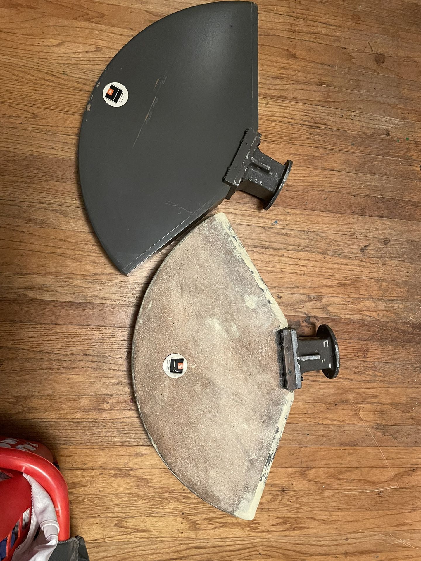 Pair of Vintage JBL 2397 horns and 2328 throats.