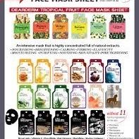 DEARDERM SHEET FACE MASKS