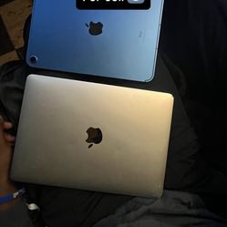 Apple Laptop And iPad 