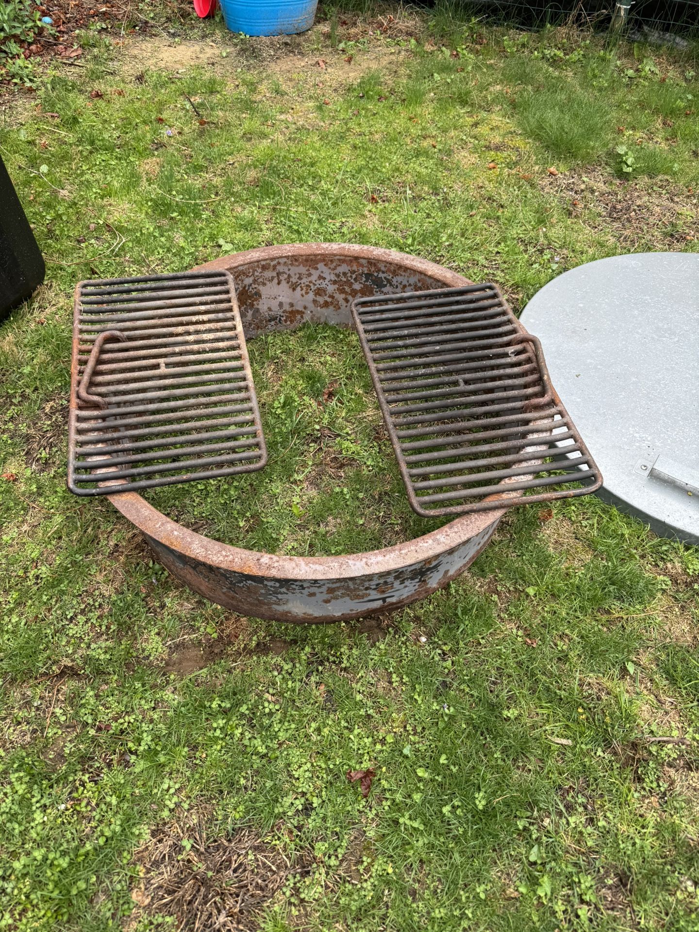 Fire Pit Liner And Cover