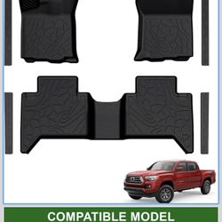 Brand new in Box Tacoma Double cab Floor mats 2016-2023