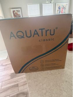 AQUATru Classic Reverse Osmosis Water Purifier Countertop Open Box Never Used