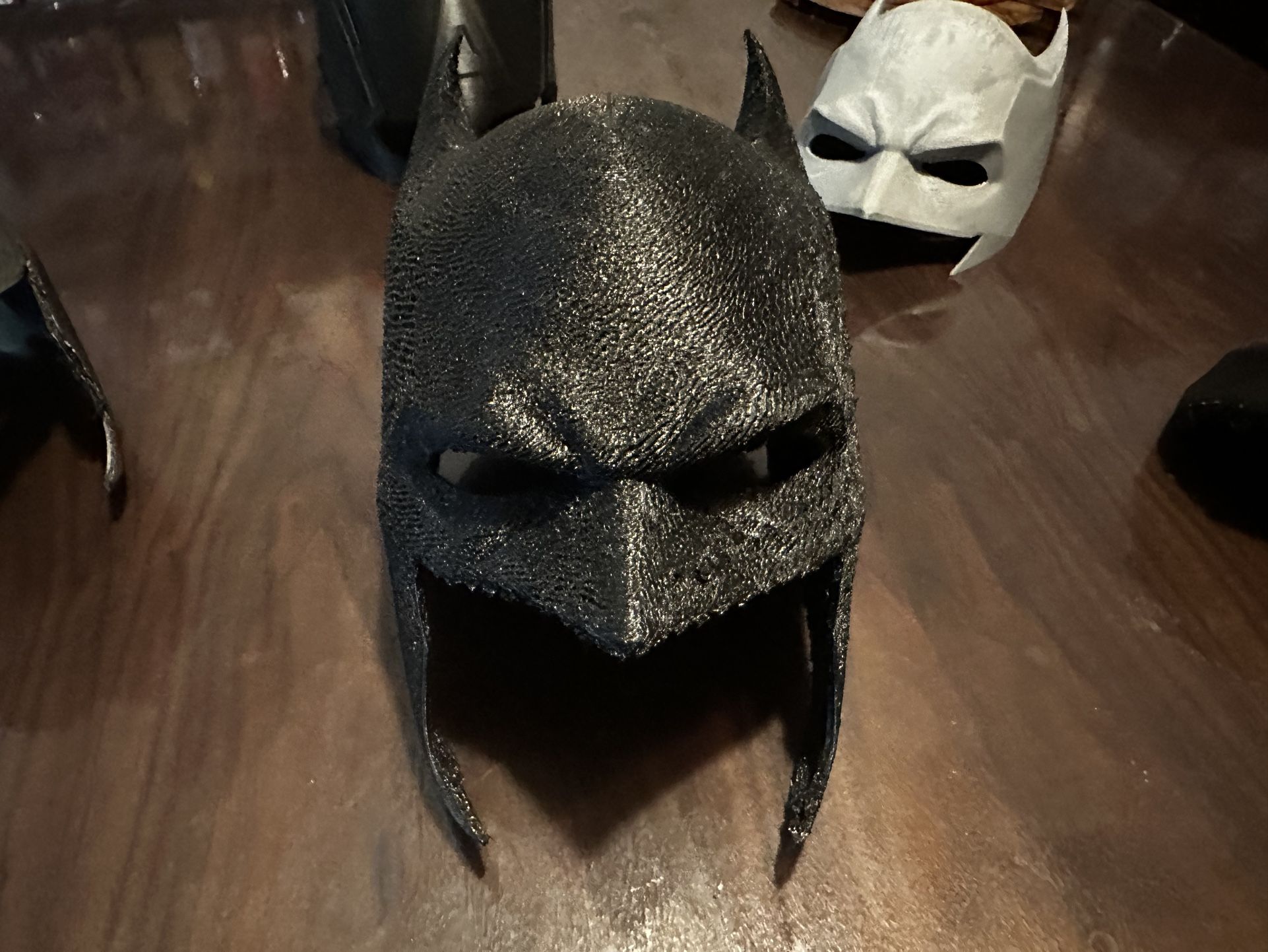 Batman Hood/ Batsman Mascara