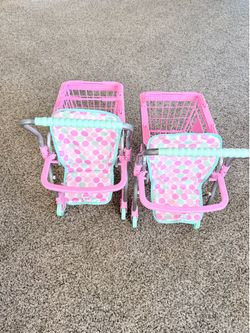 Shopping carts for play