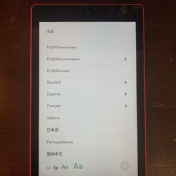 Amazon Fire Tablet - Reset And Ready 