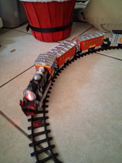 Classic Toy Train Set with Track