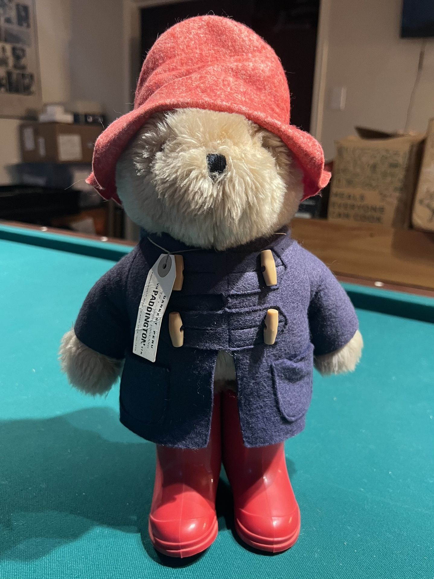 Vintage 1975 Paddington Bear “Darkest Peru” By Eden Toys