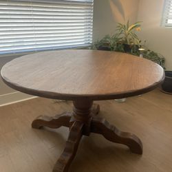 Solid Wood Rustic Dining/ Entry Table 